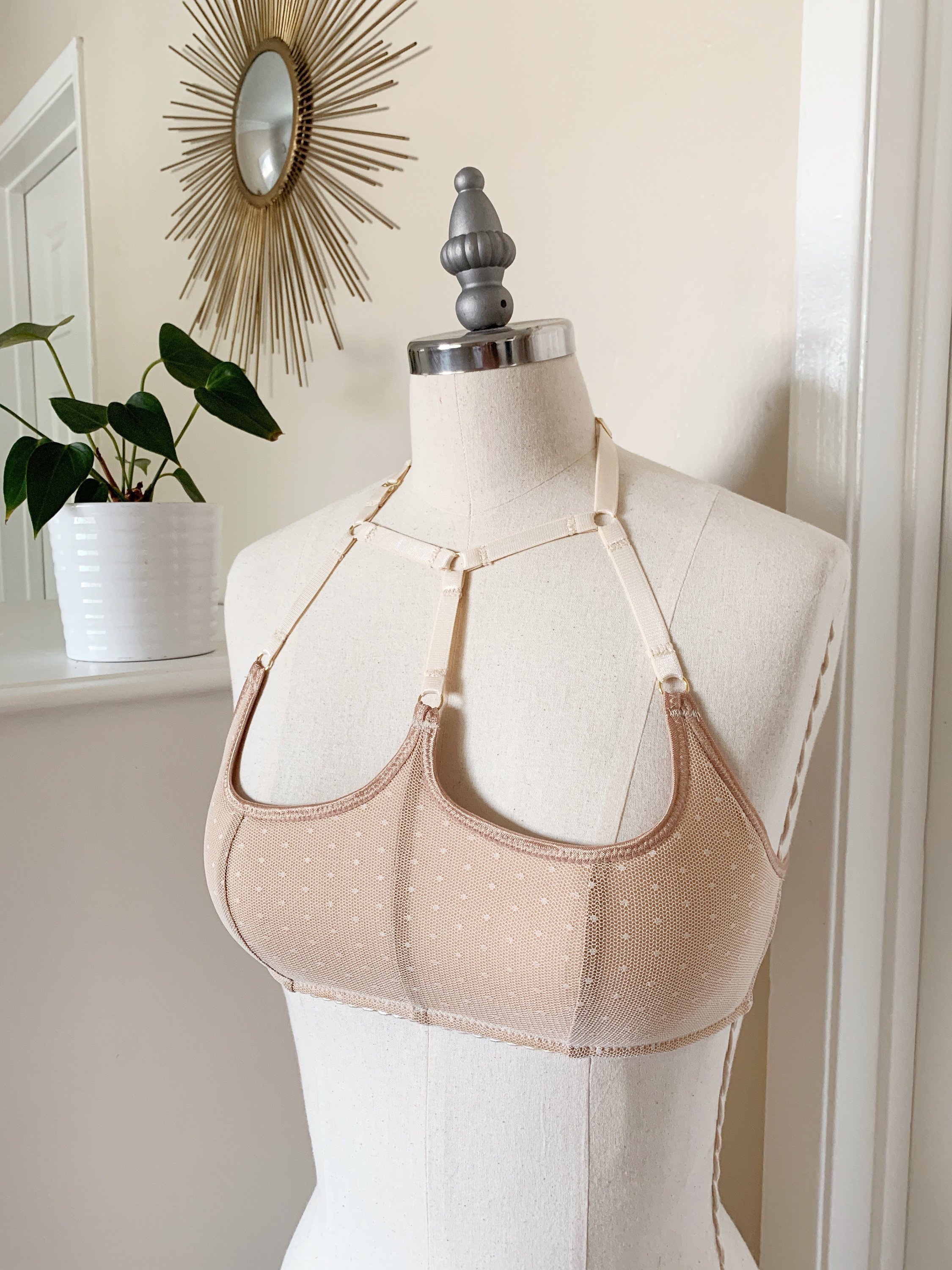 Four Bralette Sewing Patterns, Download Soft Bra Patterns, Lingerie Sewing  Pattern