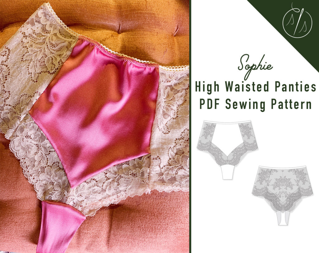 The Trixie Briefs Ladies Underwear Knickers Panties PDF Sewing