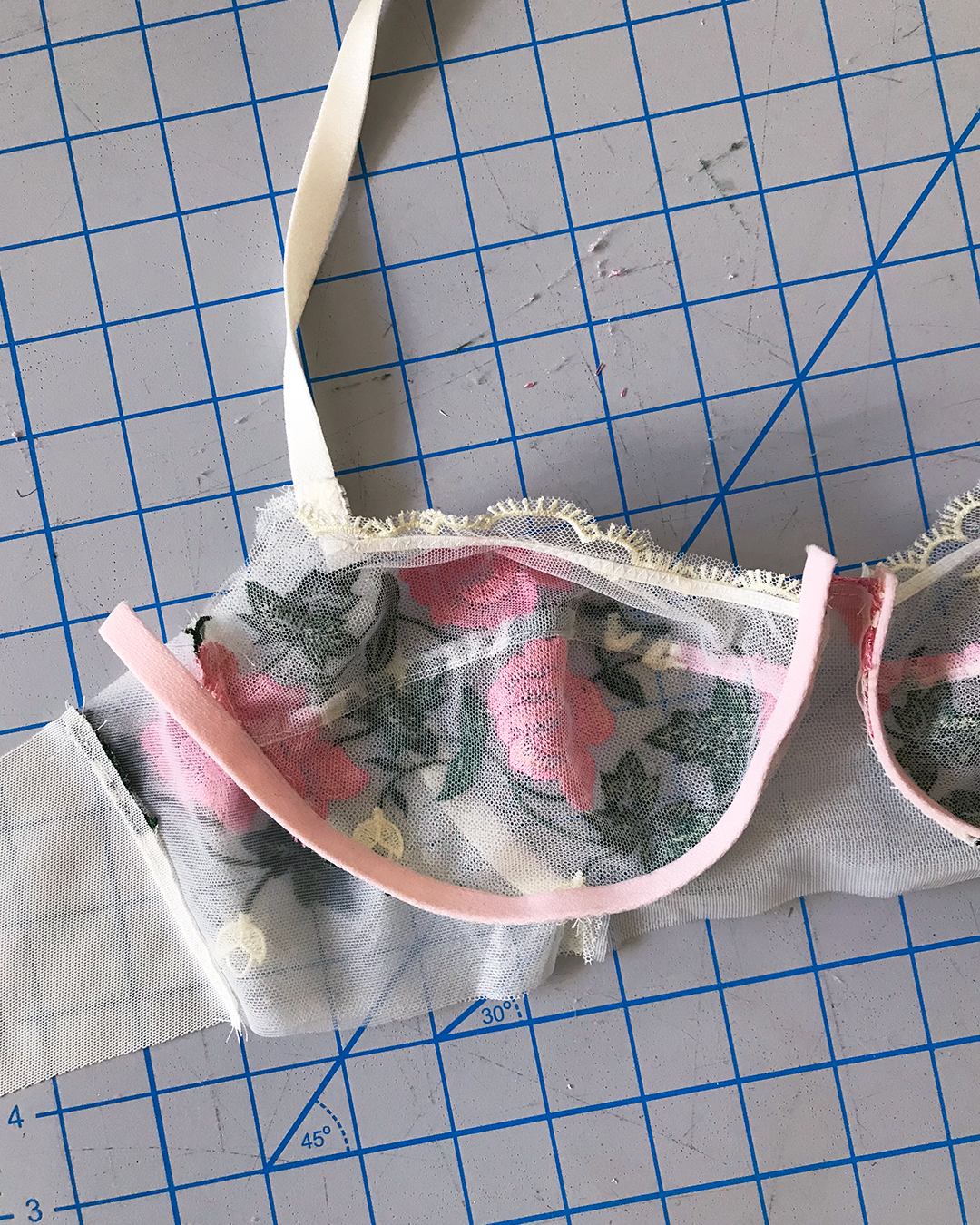 Bra Making Tutorial: How to Sew Underwire Bra Channeling (IG Live