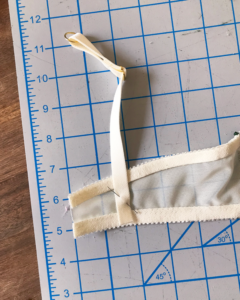Black Beauty Bra View B Sew-Along // Part Eleven: Sewing – Straps and Hook &  Eye – Tailor Made Blog