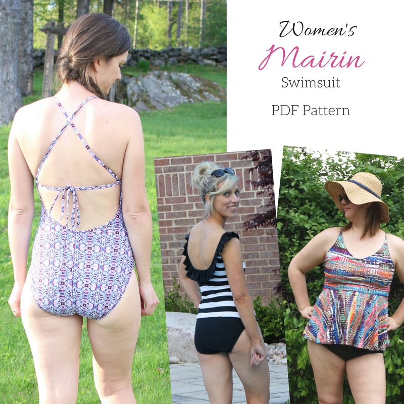52+ Designs Cross Back Swimming Costume Sewing Pattern