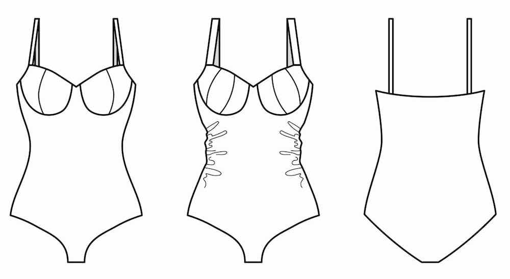 30 One-Piece Patterns for Swimwear Sewing – Tailor Made Blog